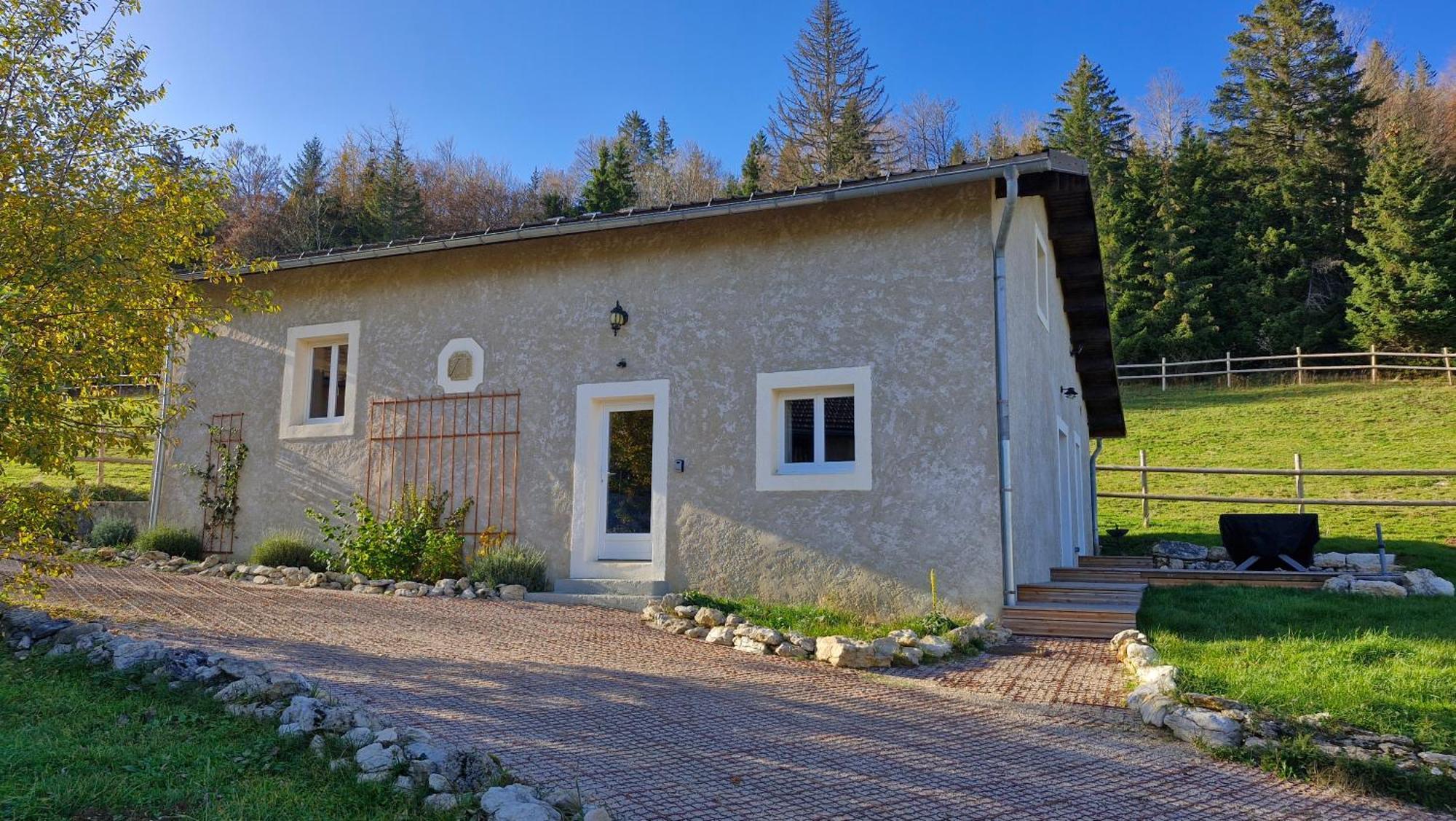 Gite Des 3 Marches Lamoura Exterior foto